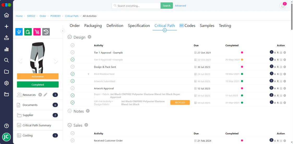 screenshot of 3 Clicks Cloud